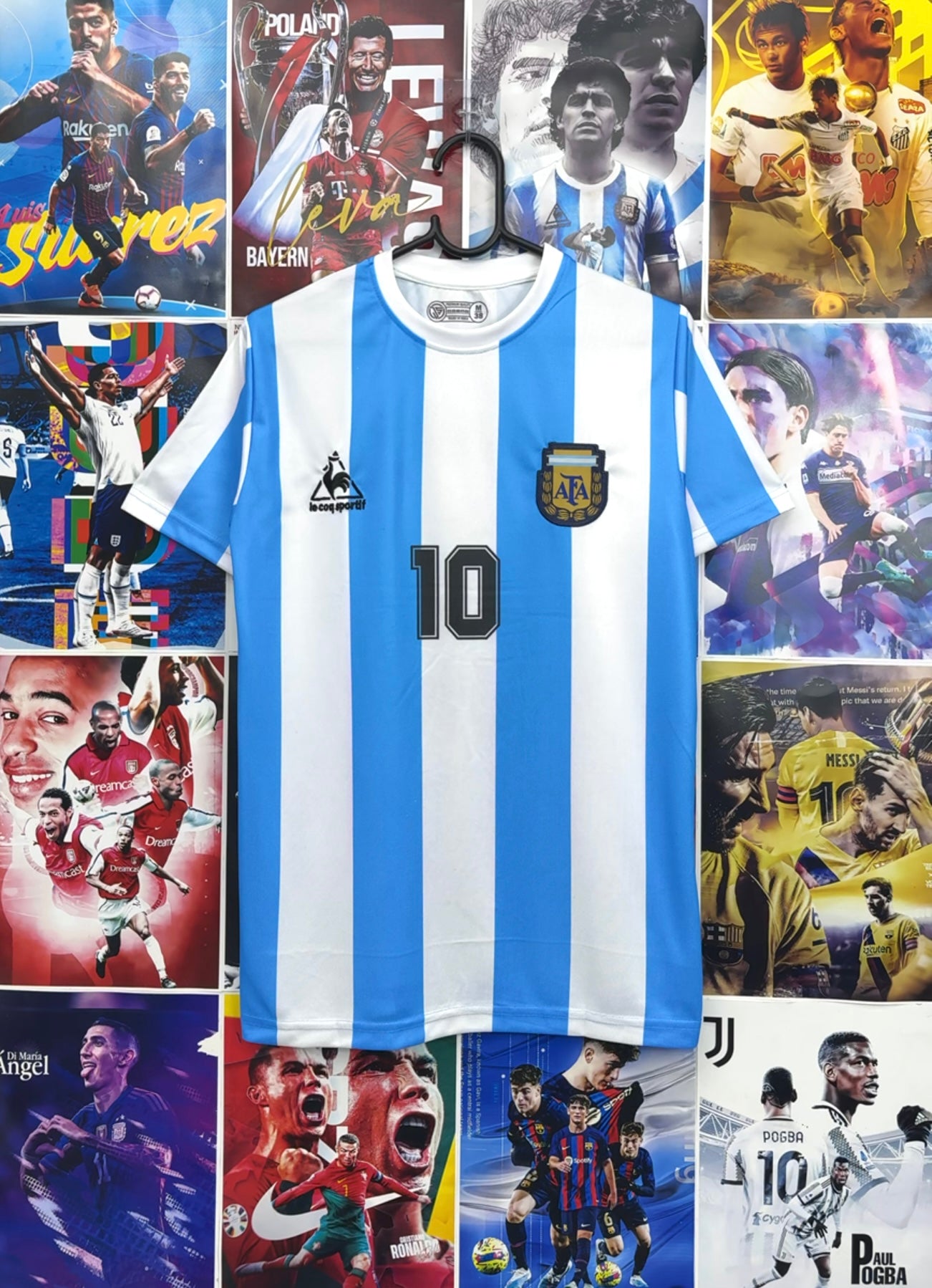 MARADONA ARGENTINA 1986 HOME KIT