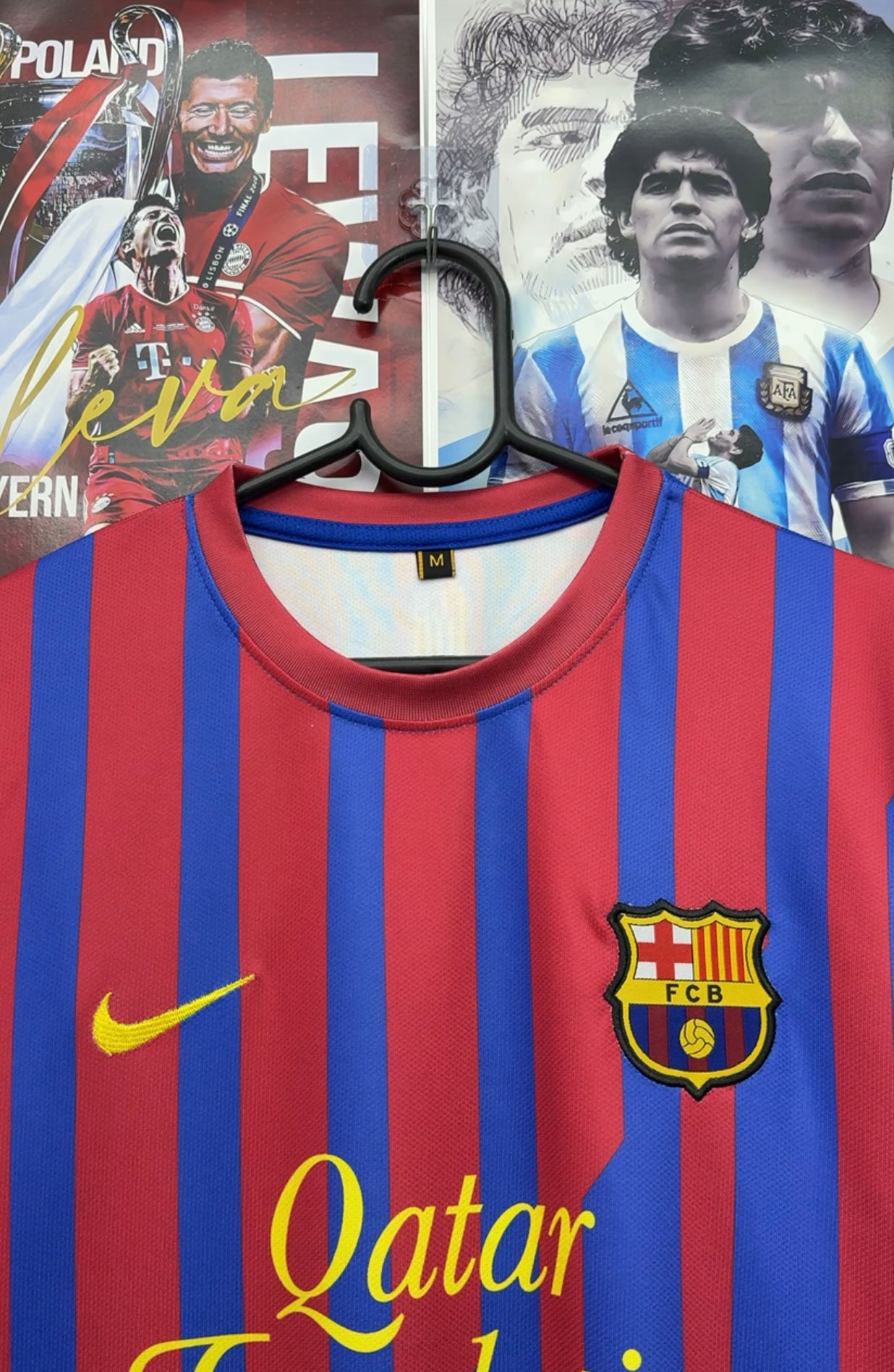 MESSI BARCA 11-12 HOME KIT