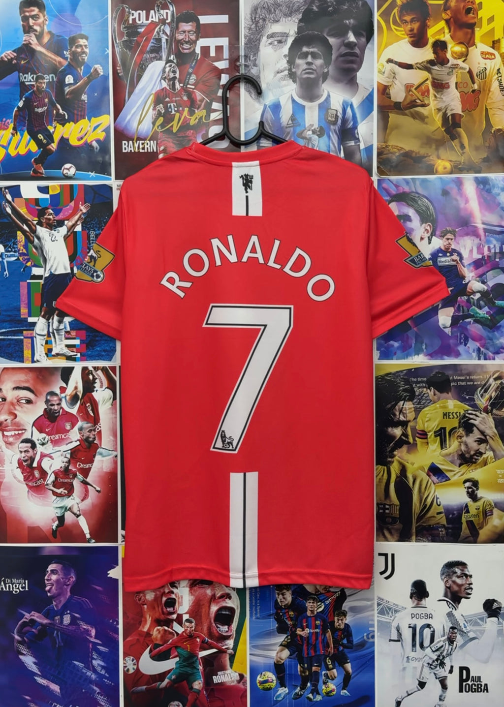 RONALDO MAN UNITED 07-08 HOME KIT