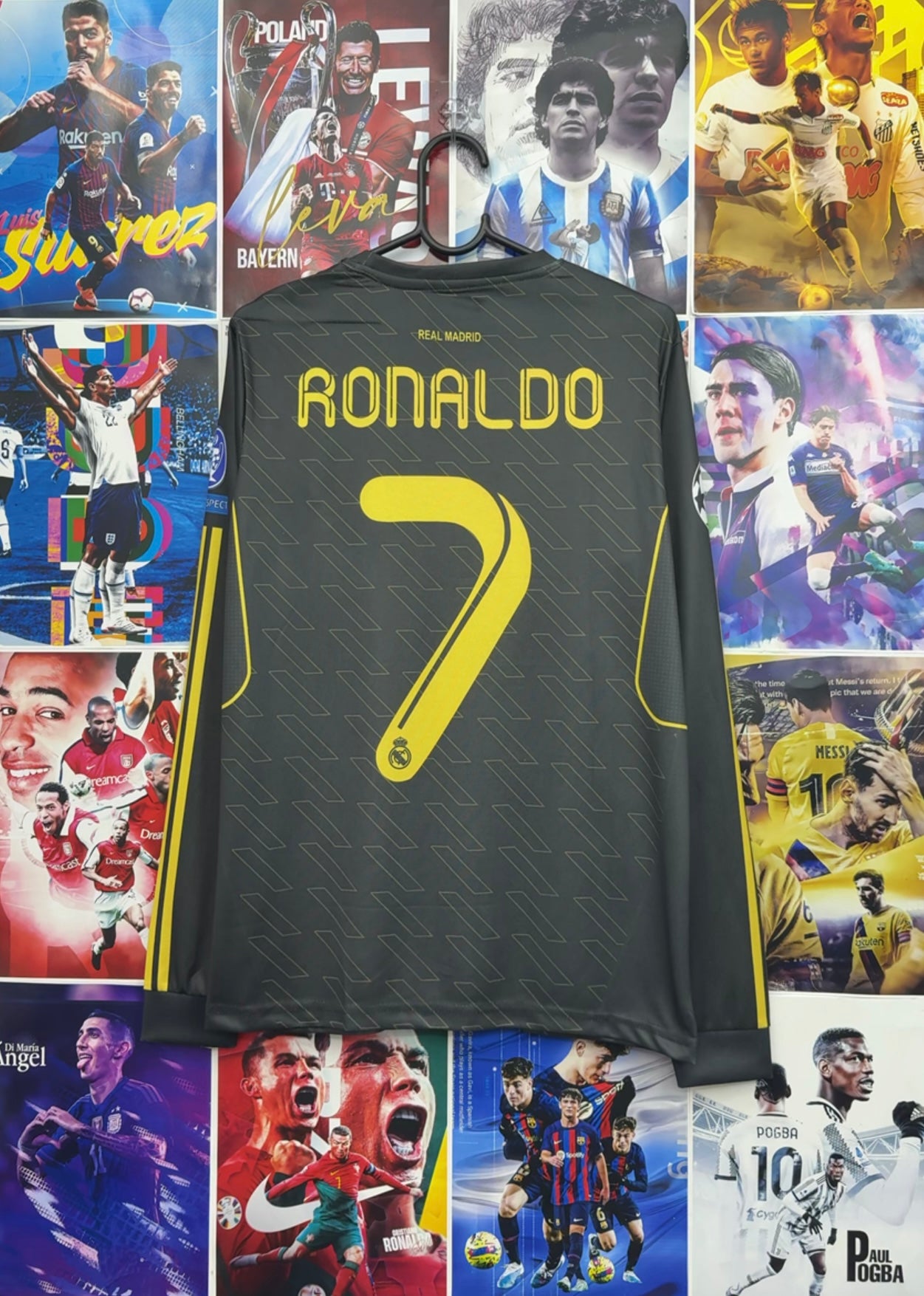 RONALDO REAL MADRID 11-12 AWAY FULL SLEEVE KIT