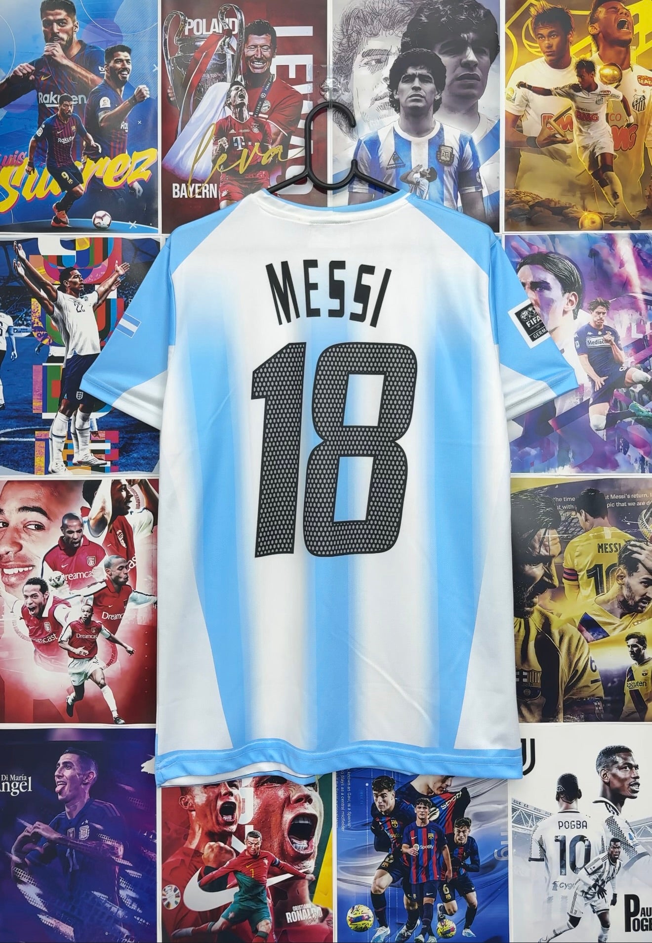 MESSI ARGENTINA 2005 HOME KIT