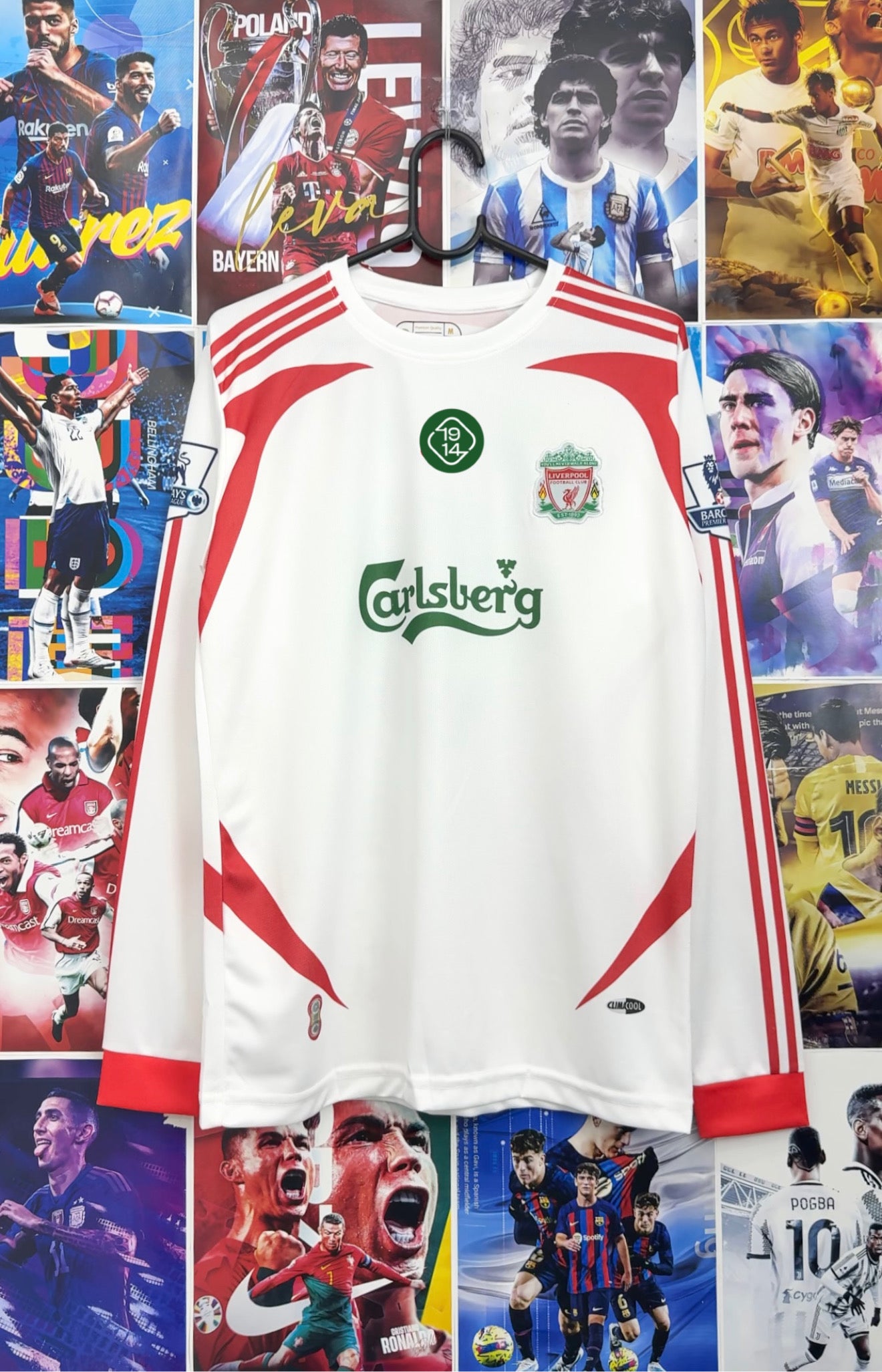 TORRES LIVERPOOL 07-08 AWAY FULL SLEEVE KIT