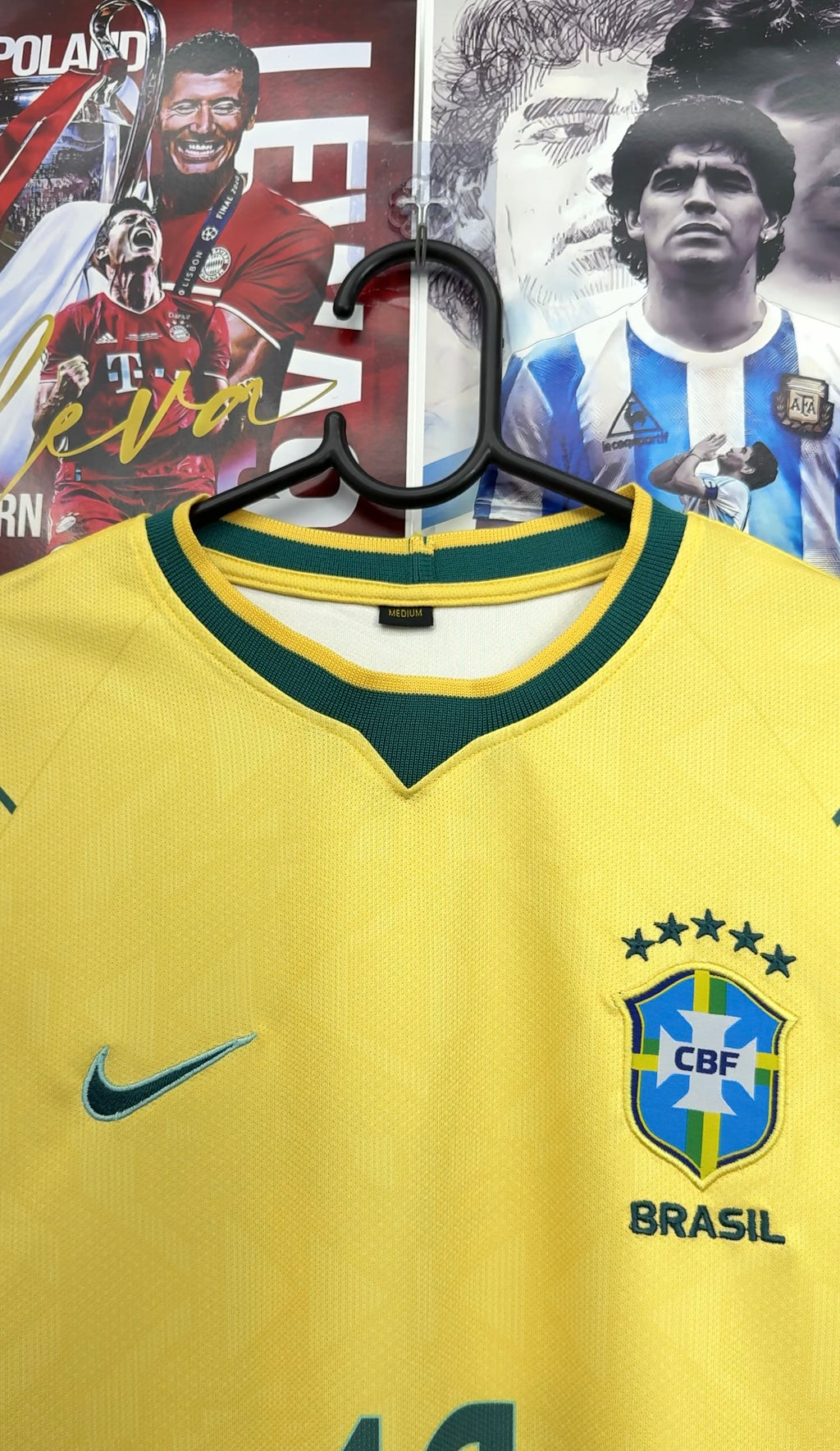 NEYMAR BRAZIL 2026 WORLD CUP HOME KIT