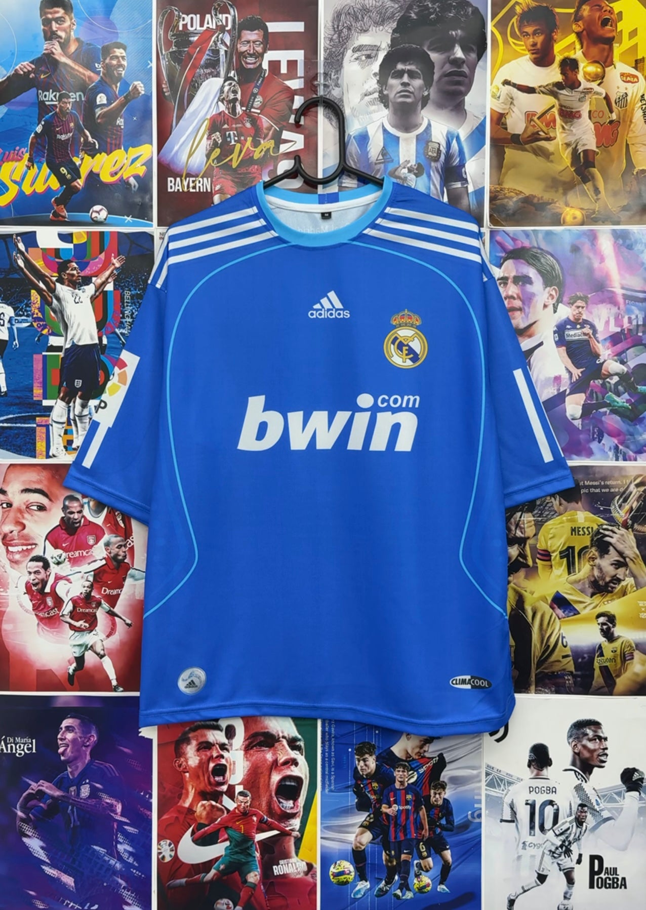 CANNAVARO REAL MADRID 08-09 AWAY OVERSIZED KIT