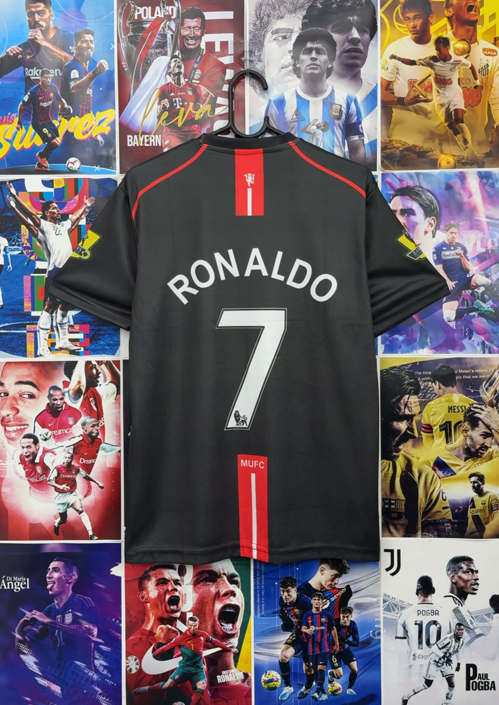 RONALDO MAN UNITED 07-08 AWAY KIT