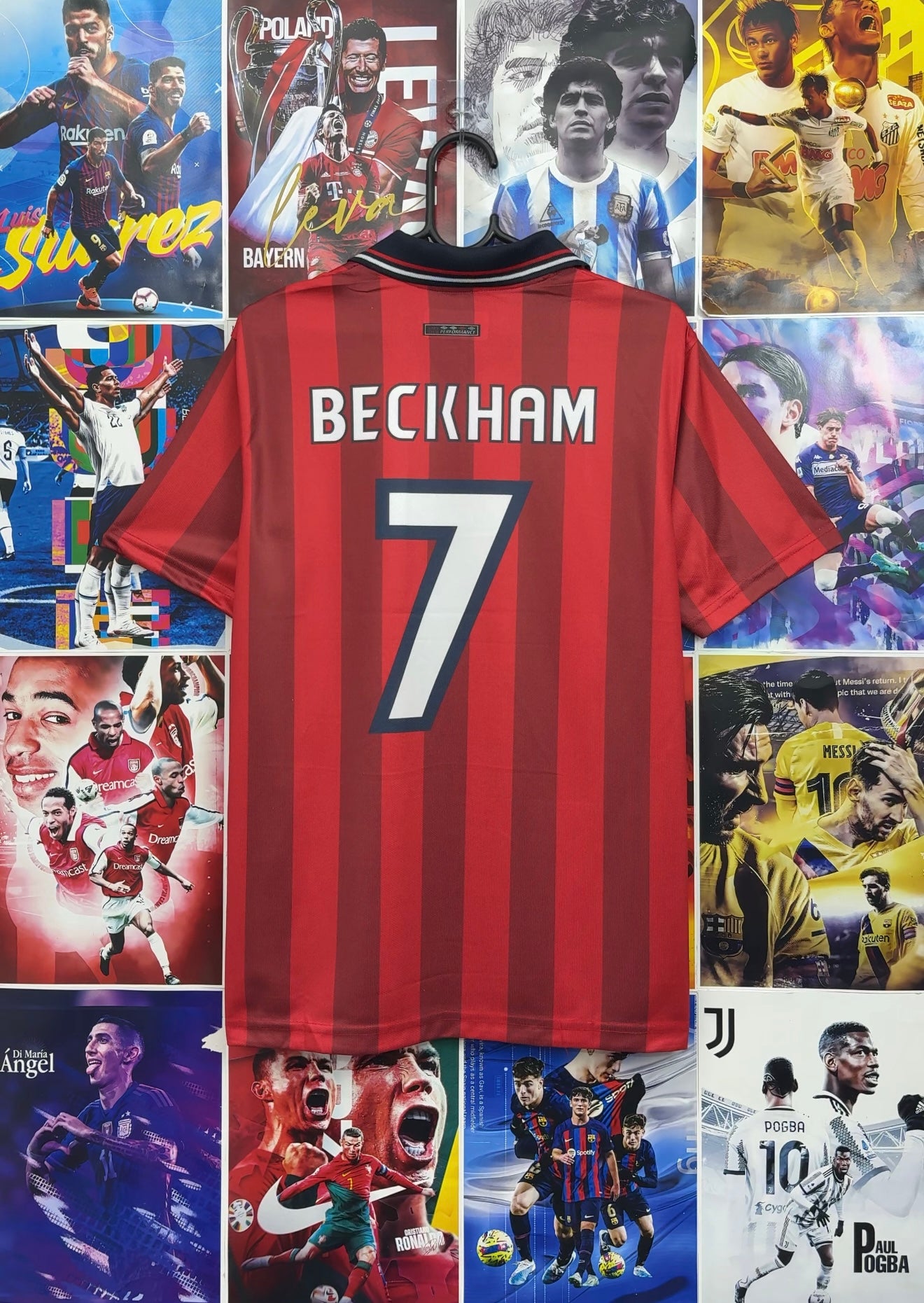 BECKHAM ENGLAND 1998 AWAY KIT