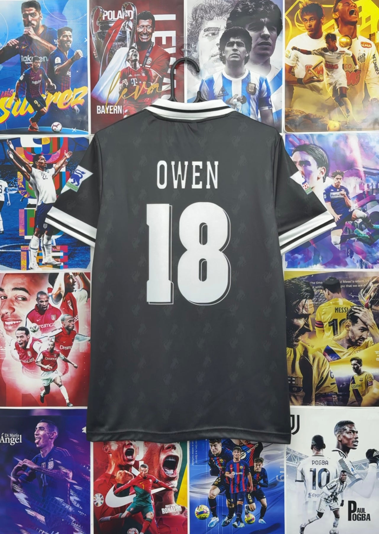 OWEN LIVERPOOL 96-97 AWAY KIT