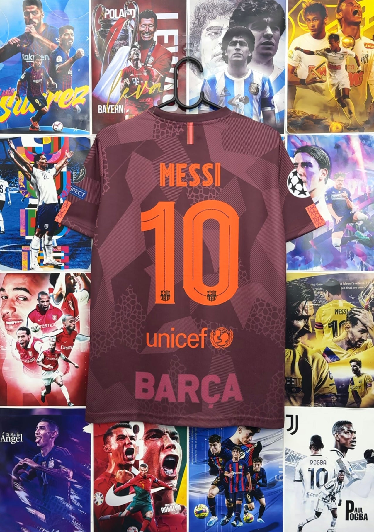 MESSI BARCA 17-18 THIRD KIT