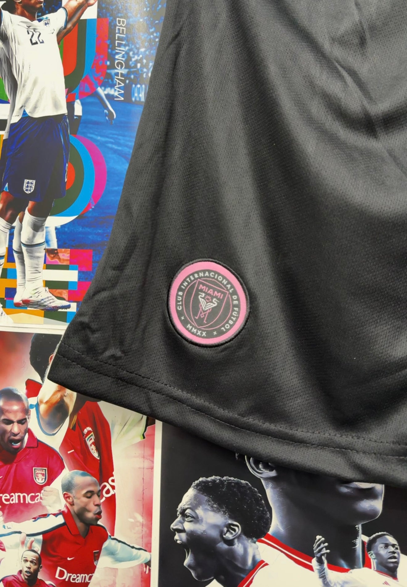 INTER MIAMI BLACK SHORTS