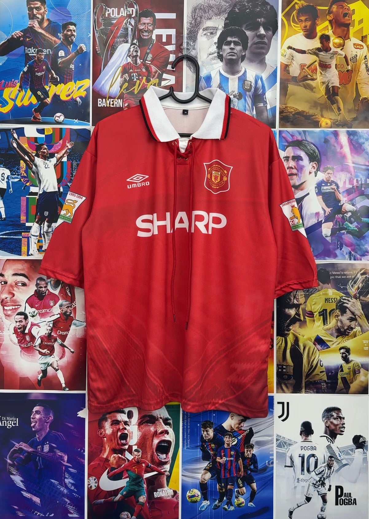 SCHOLES MAN UNITED 94-95 HOME OVERSIZED KIT