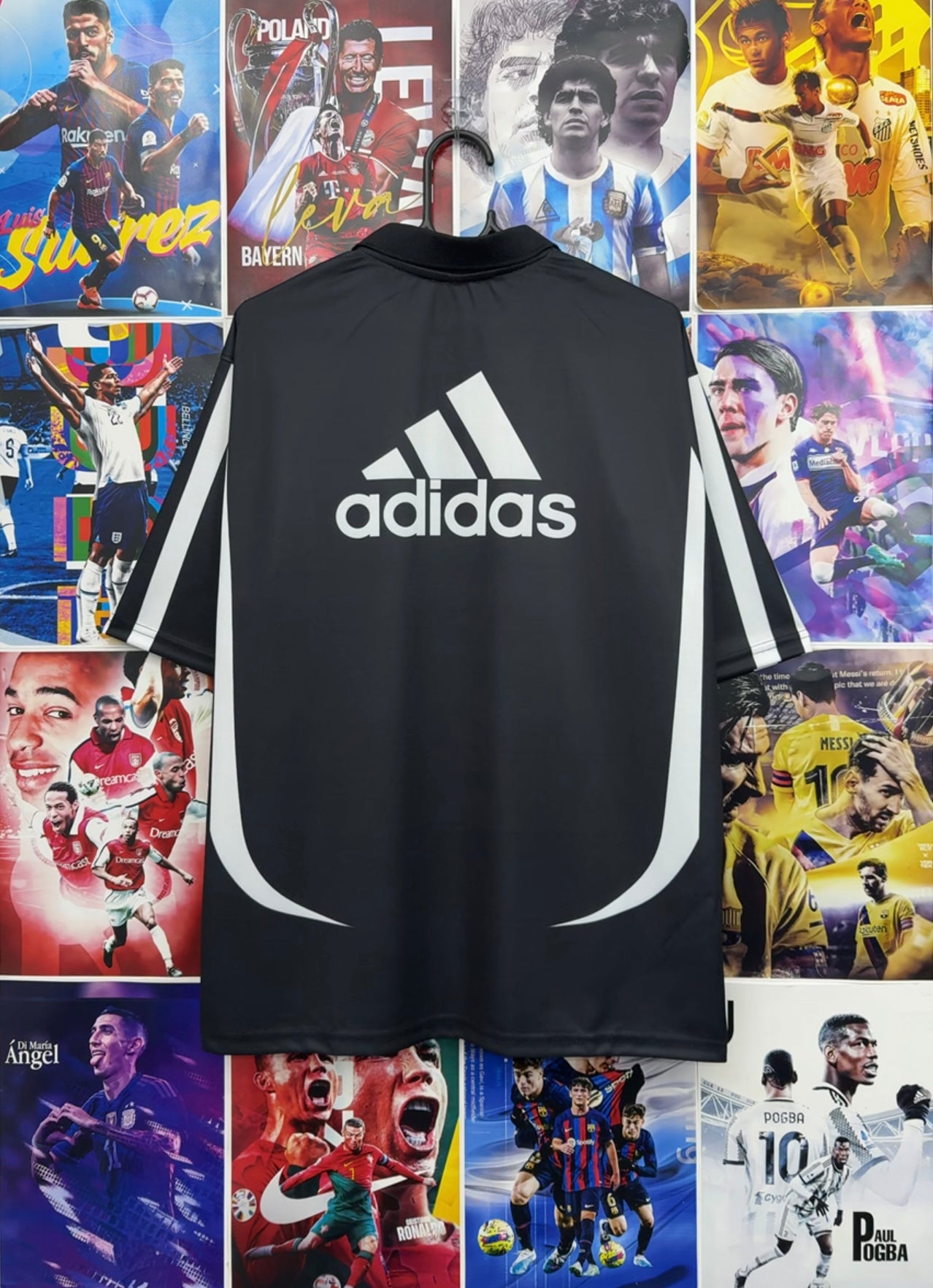 REAL MADRID BLACK ZIP OVERSIZED KIT