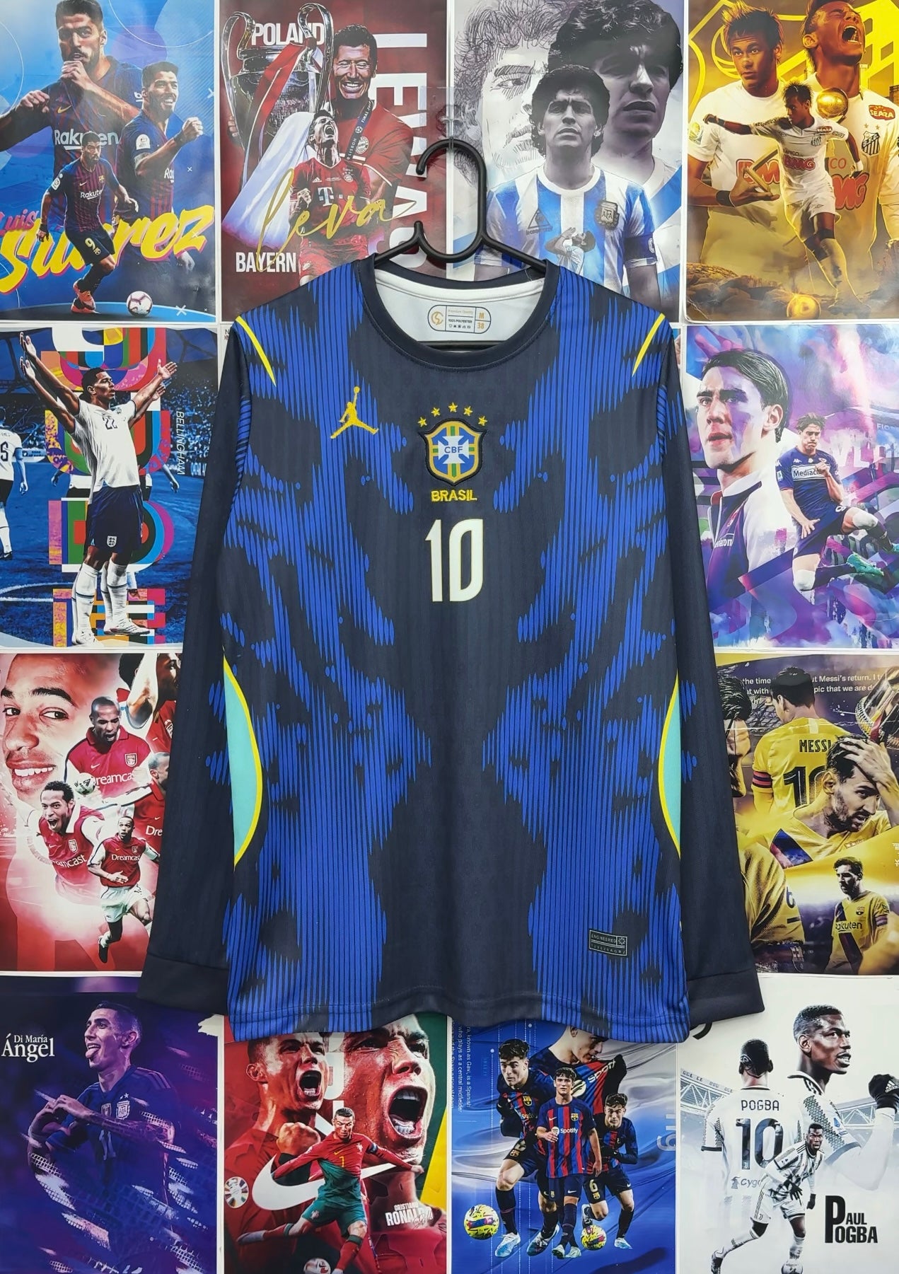 NEYMAR BRAZIL 2026 WORLD CUP AWAY FULL SLEEVE KIT