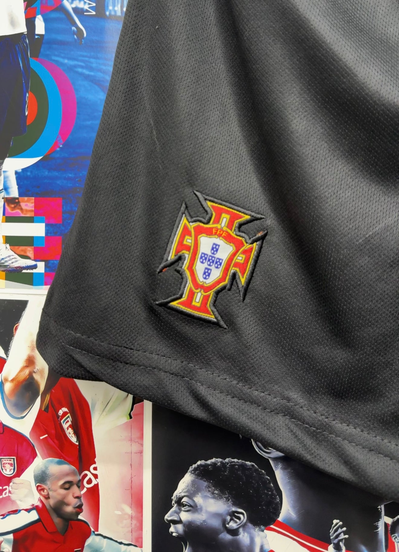 PORTUGAL BLACK SHORTS