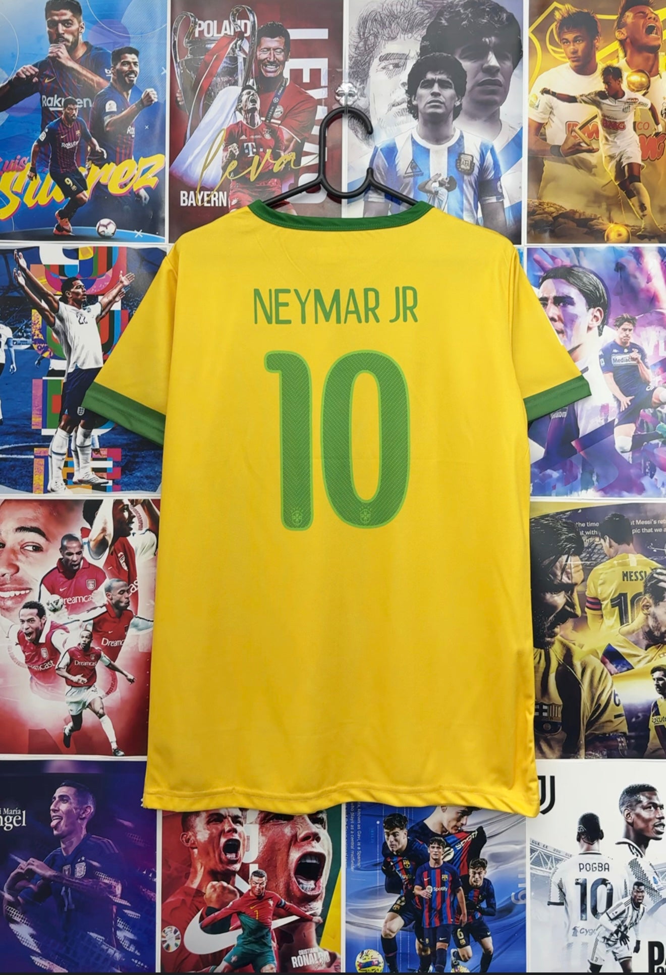NEYMAR BRAZIL 2014 HOME KIT