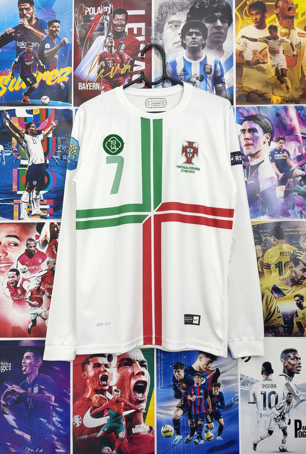 RONALDO PORTUGAL 2012 AWAY FULL SLEEVE KIT