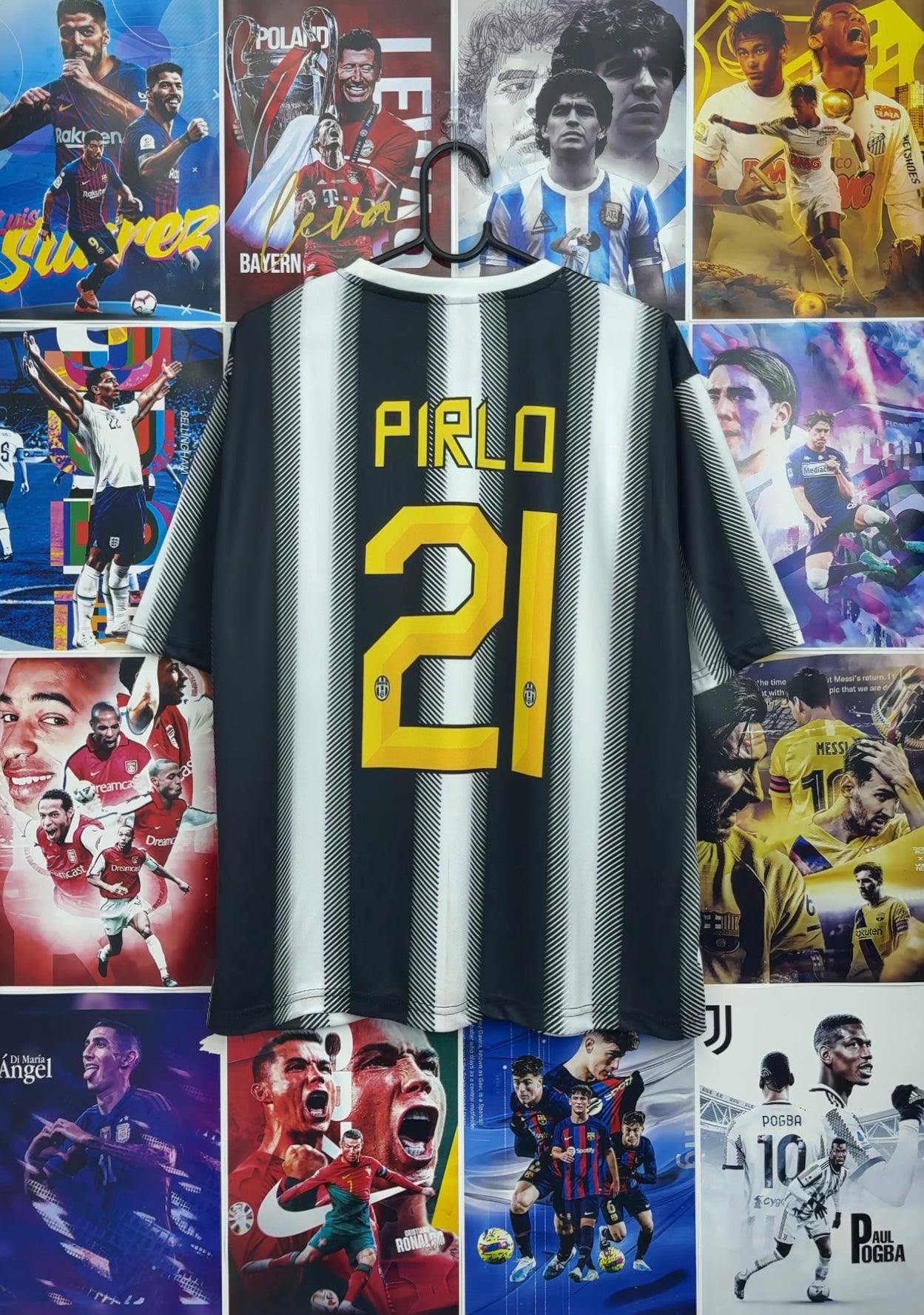 PIRLO JUVENTUS 11-12 HOME OVERSIZED KIT