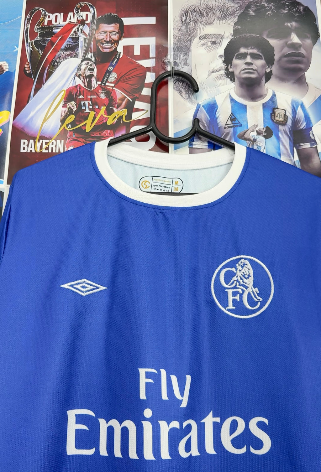 DROGBA CHELSEA 03-04 HOME FULL SLEEVE KIT