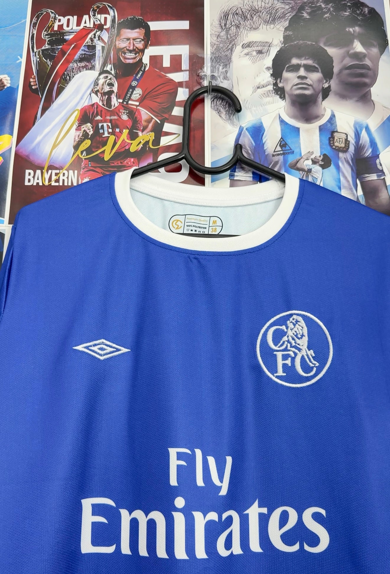 DROGBA CHELSEA 03-04 HOME FULL SLEEVE KIT