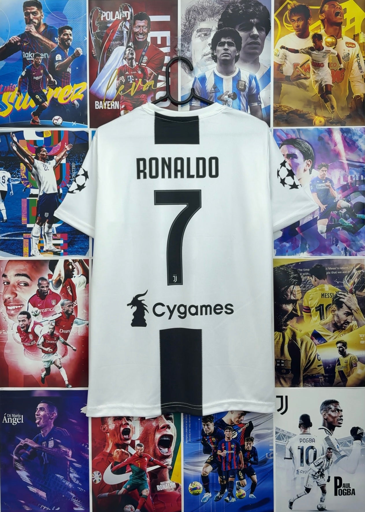 RONALDO JUVENTUS 18-19 HOME KIT