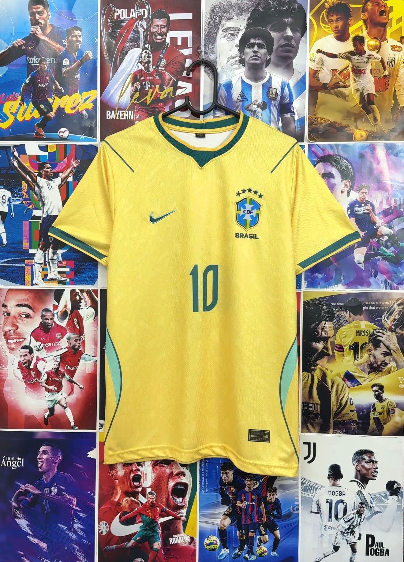 NEYMAR BRAZIL 2026 WORLD CUP HOME KIT