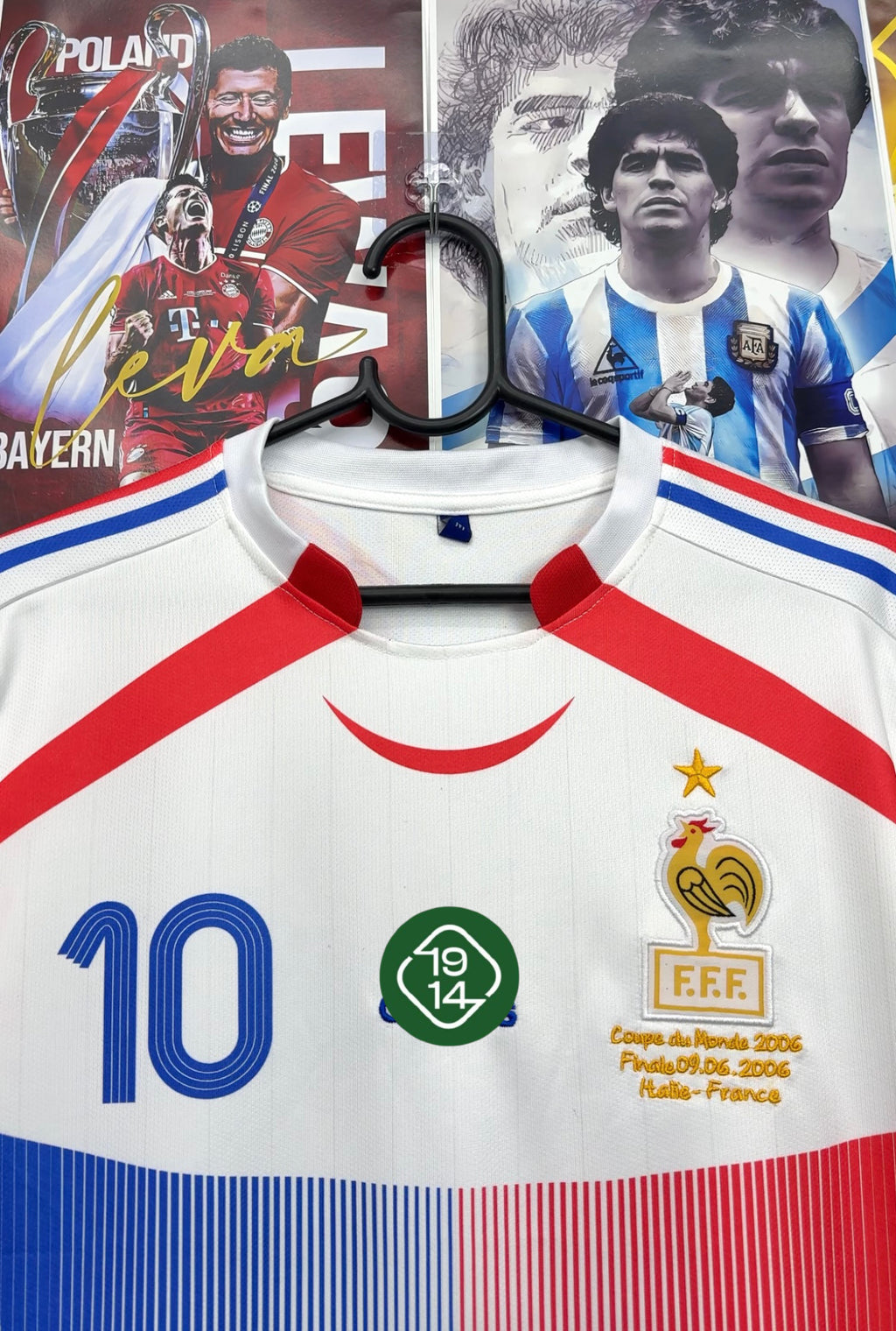 ZIDANE FRANCE 2006 AWAY KIT