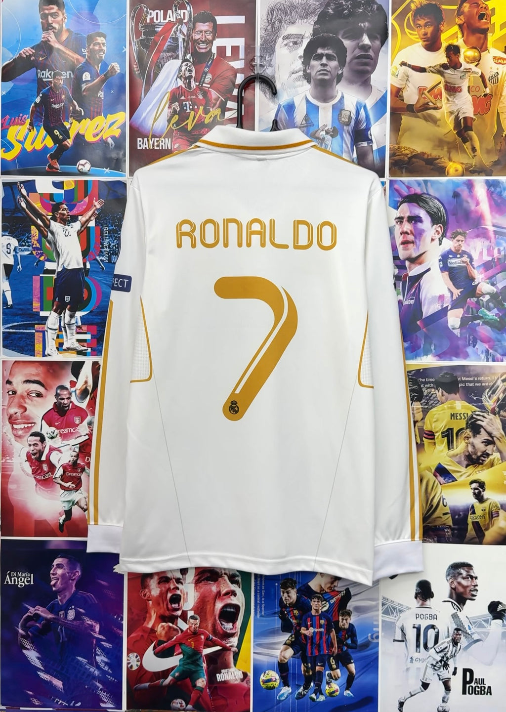 RONALDO REAL MADRID 11-12 HOME FULL SLEEVE KIT