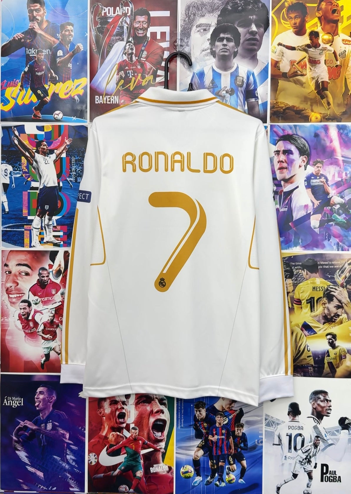 RONALDO REAL MADRID 11-12 HOME FULL SLEEVE KIT