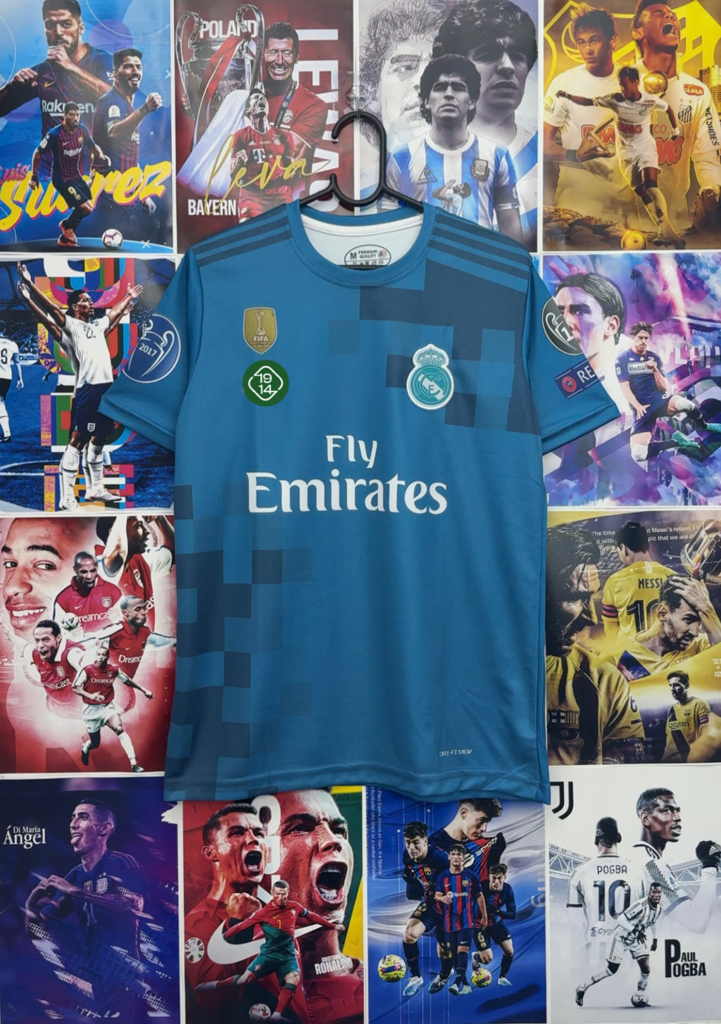 RONALDO REAL MADRID 17-18 THIRD KIDS KIT