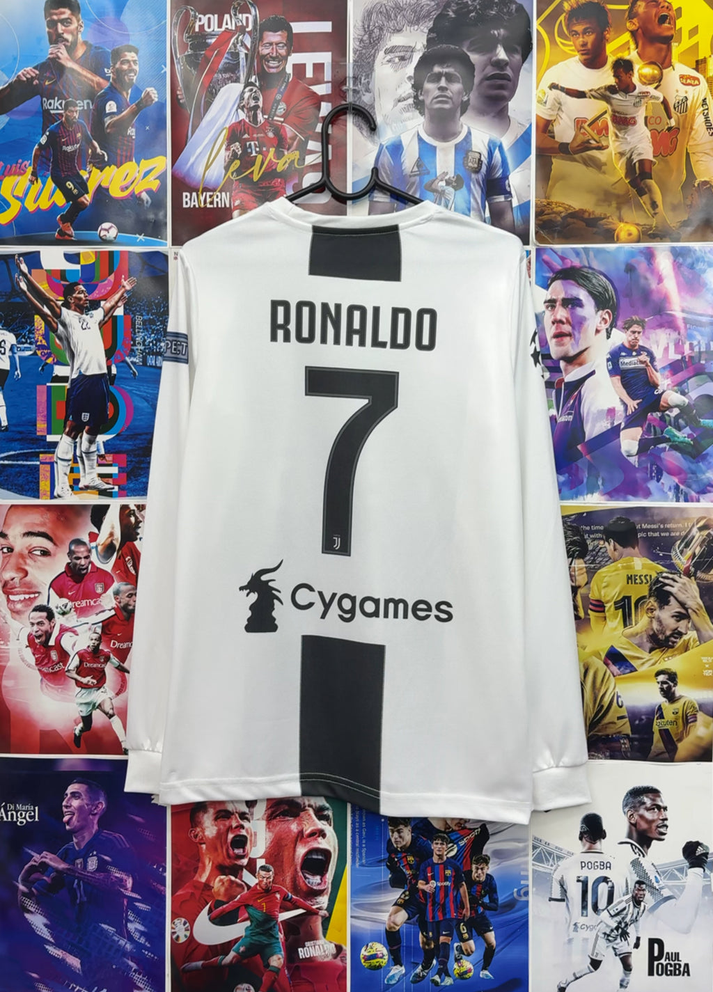 RONALDO JUVENTUS 18-19 HOME FULL SLEEVE KIT