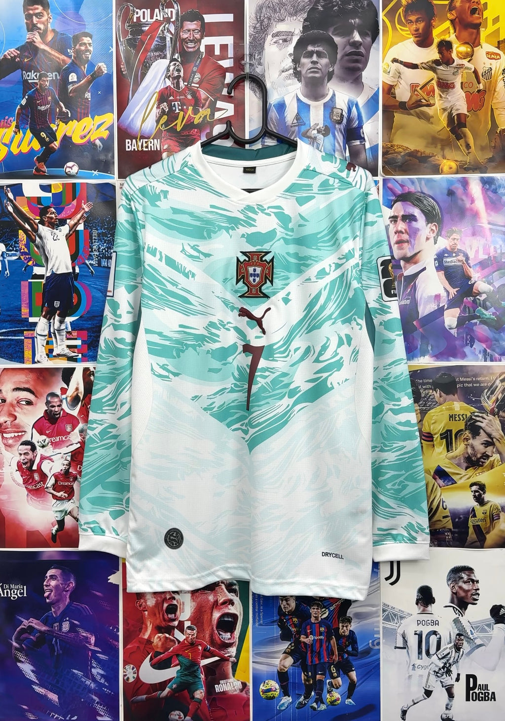 RONALDO PORTUGAL 2026 WORLD CUP AWAY FULL SLEEVE KIT (PREMIUM)