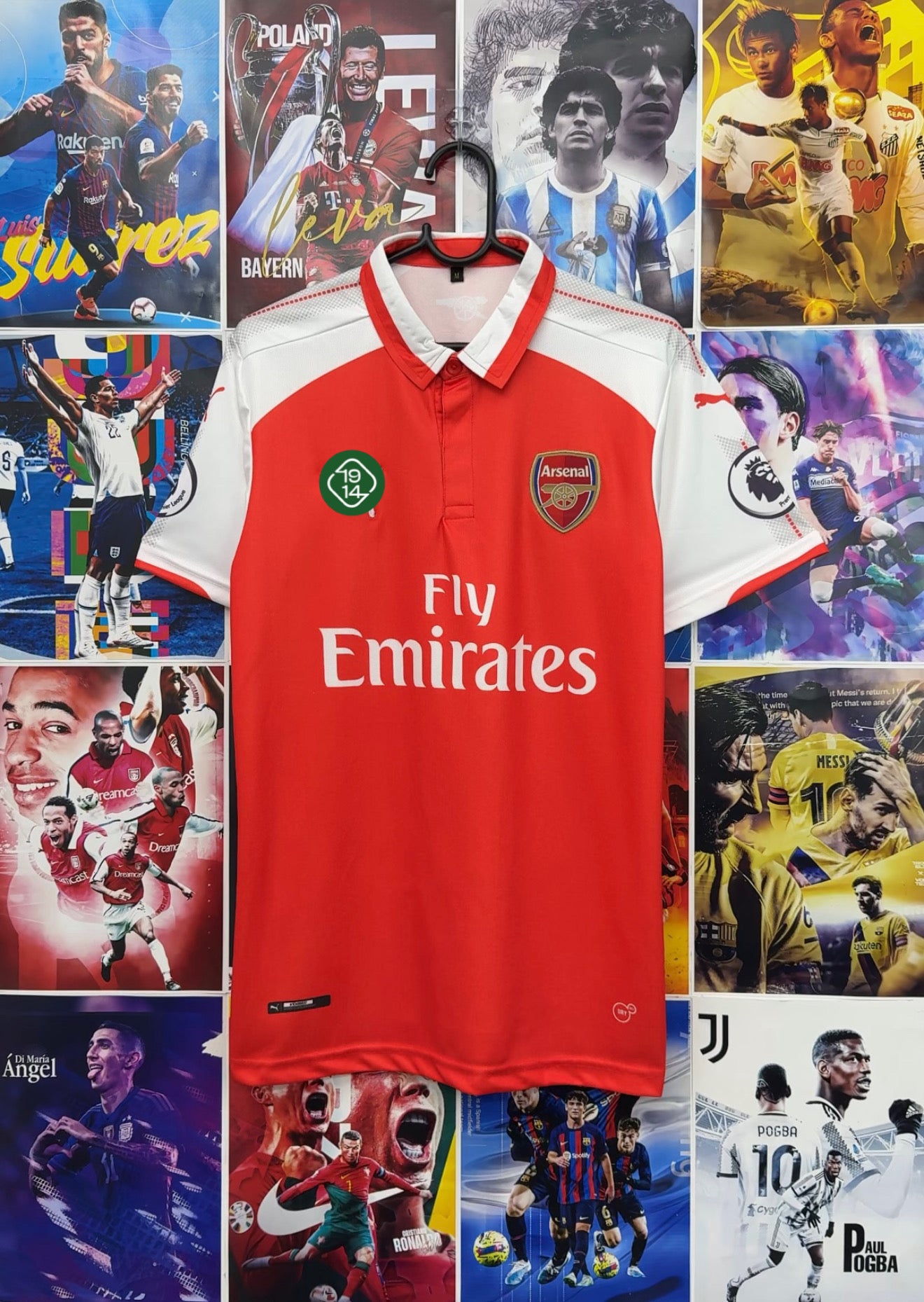 OZIL ARSENAL 17-18 HOME KIT