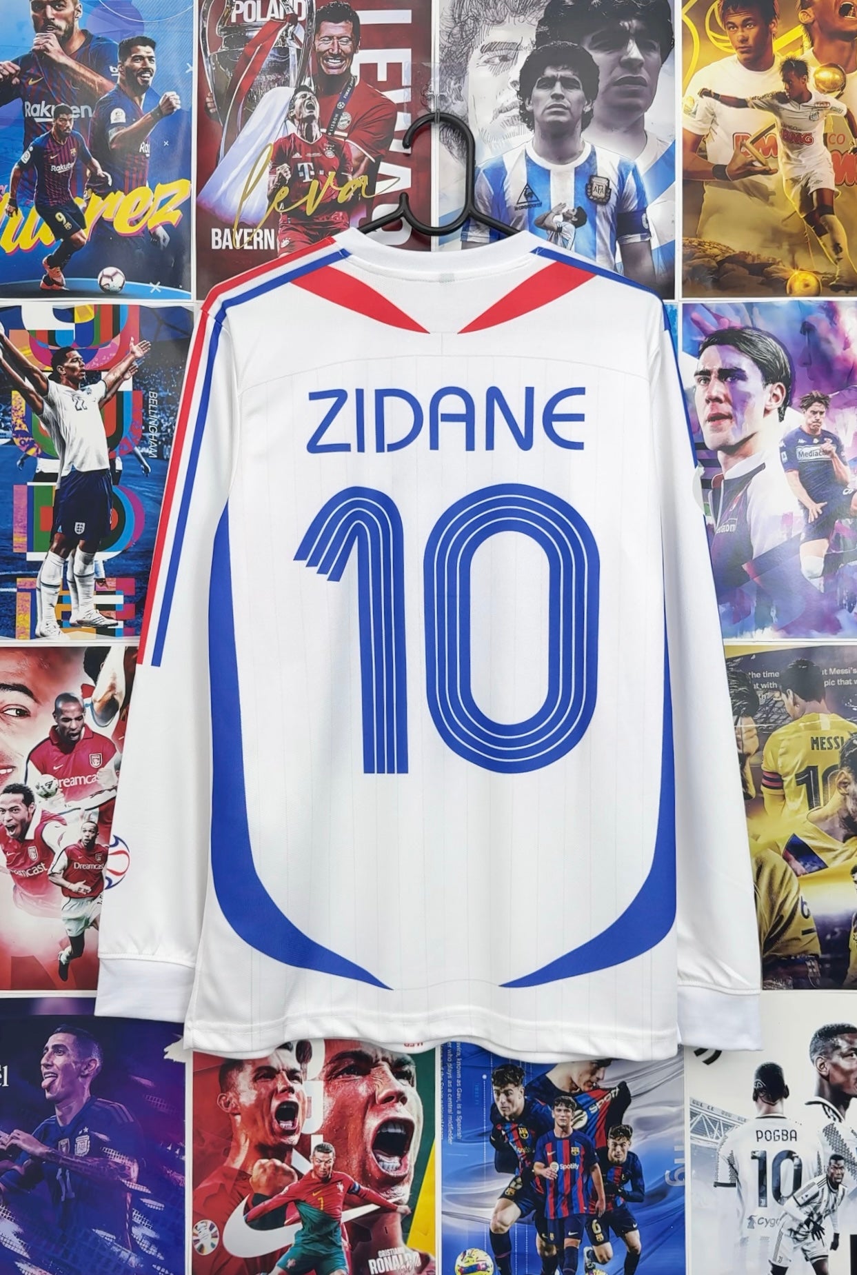 ZIDANE FRANCE 2006 AWAY FULL SLEEVE KIT