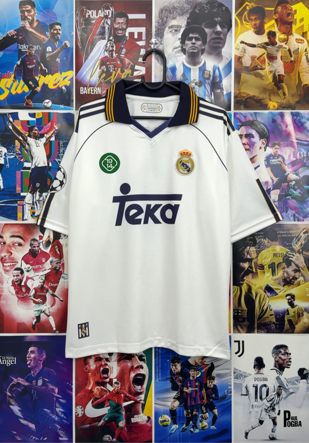 CARLOS REAL MADRID 99-00 HOME OVERSIZED KIT