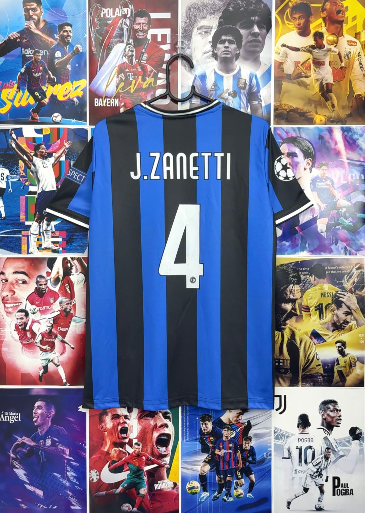 ZANETTI INTER MILAN 09-10 HOME KIT