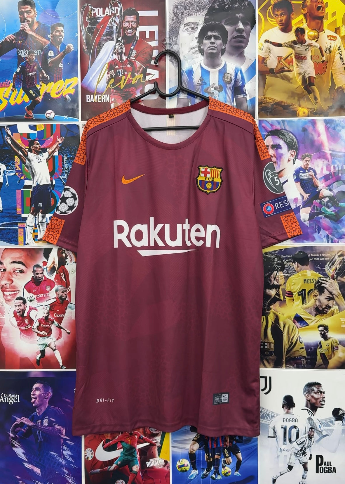 MESSI BARCA 17-18 THIRD KIT