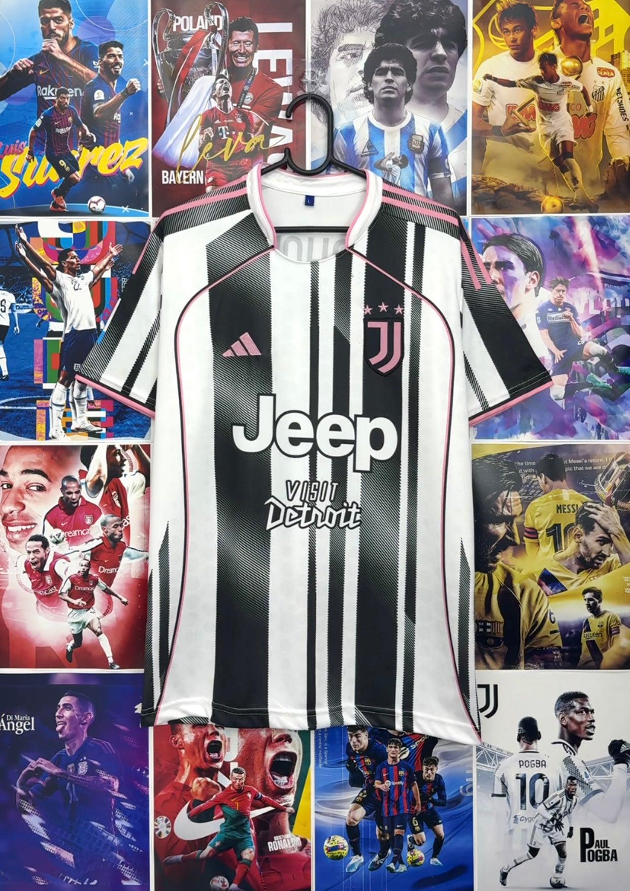 VLAHOVIC JUVE 25-26 HOME KIT