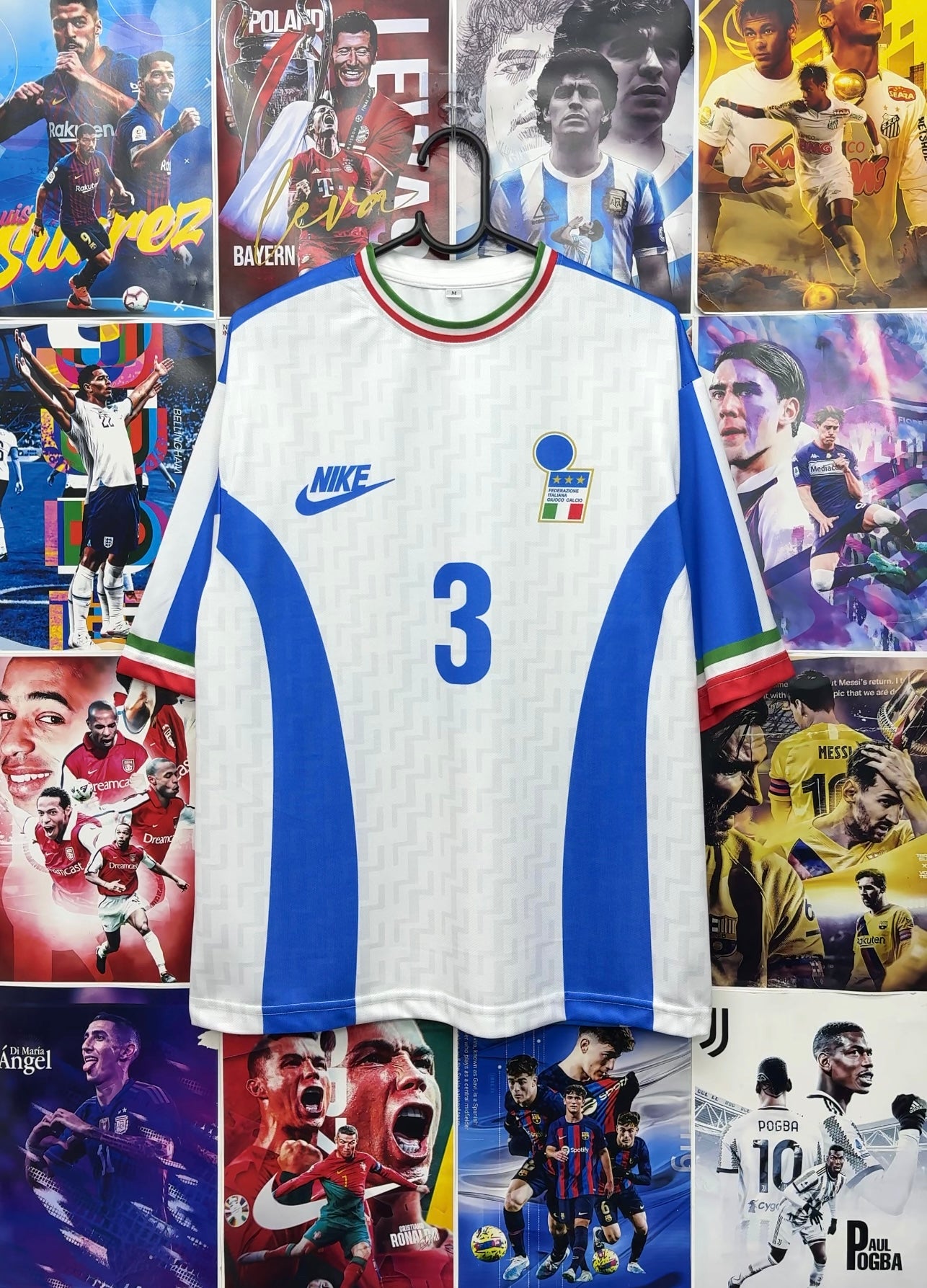 MALDINI ITALY 96-97 TRAINING OVERSIZED KIT