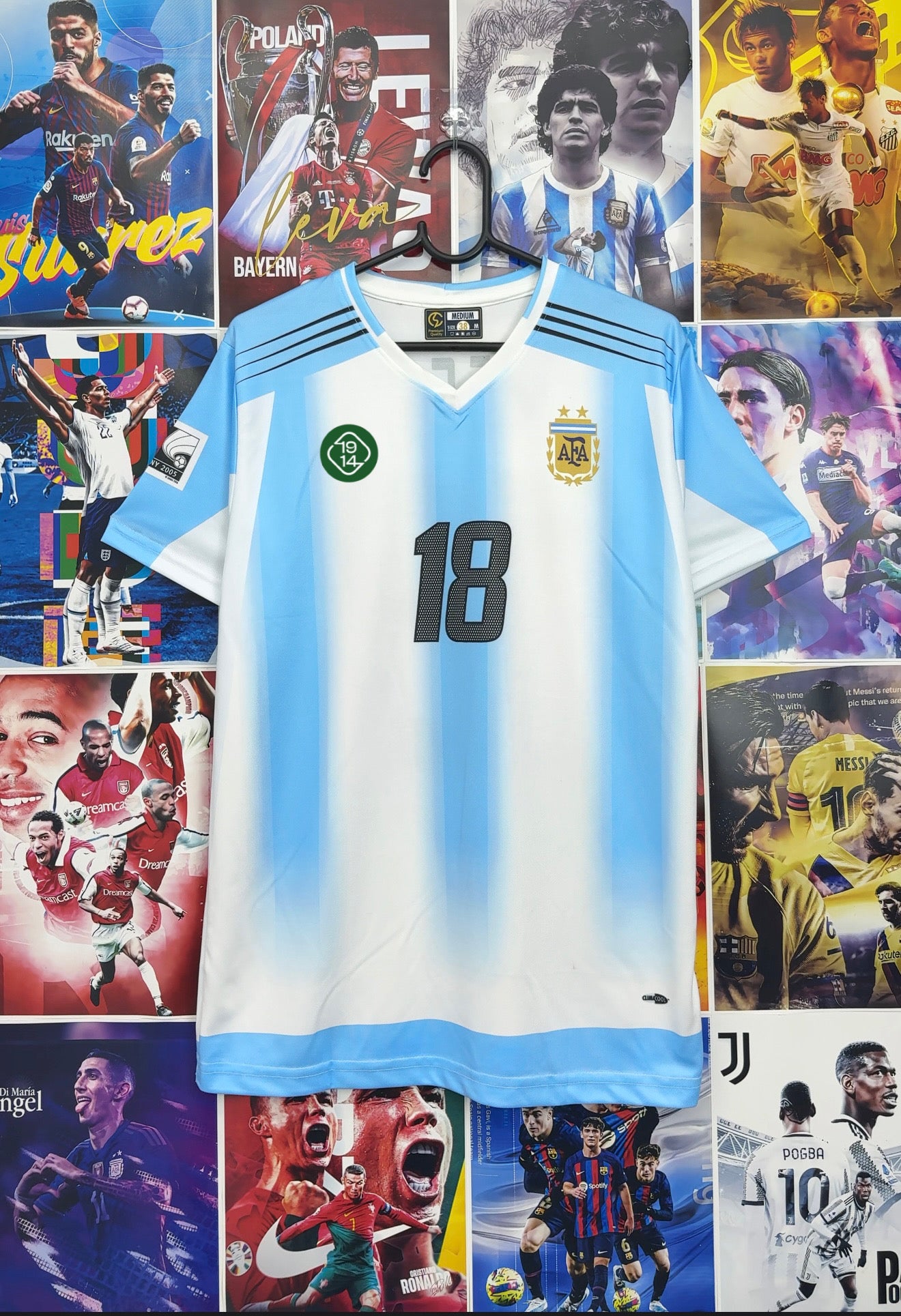 MESSI ARGENTINA 2005 HOME KIT