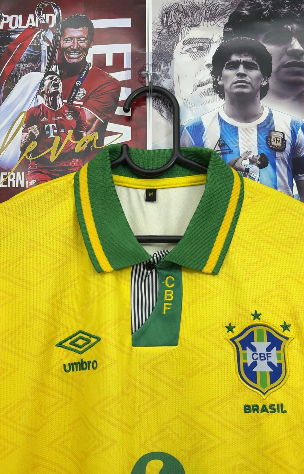 CARLOS BRAZIL 1991 HOME OVERSIZED KIT