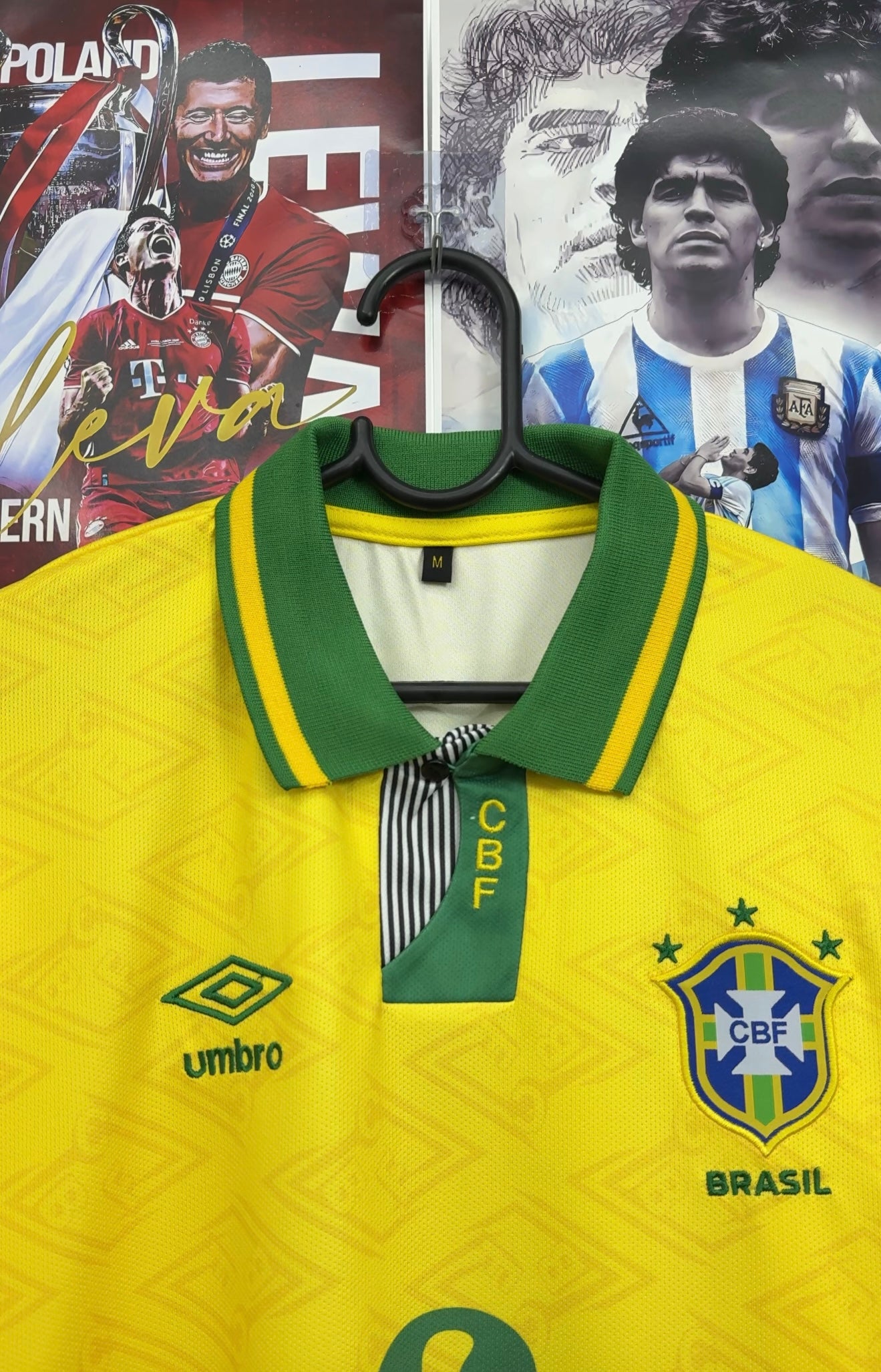 CARLOS BRAZIL 1991 HOME OVERSIZED KIT