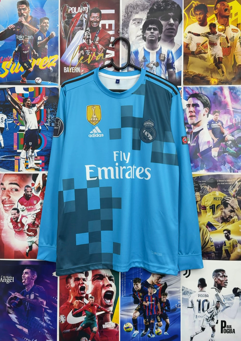 RONALDO REAL MADRID 17-18 THIRD FULL SLEEVE KIT