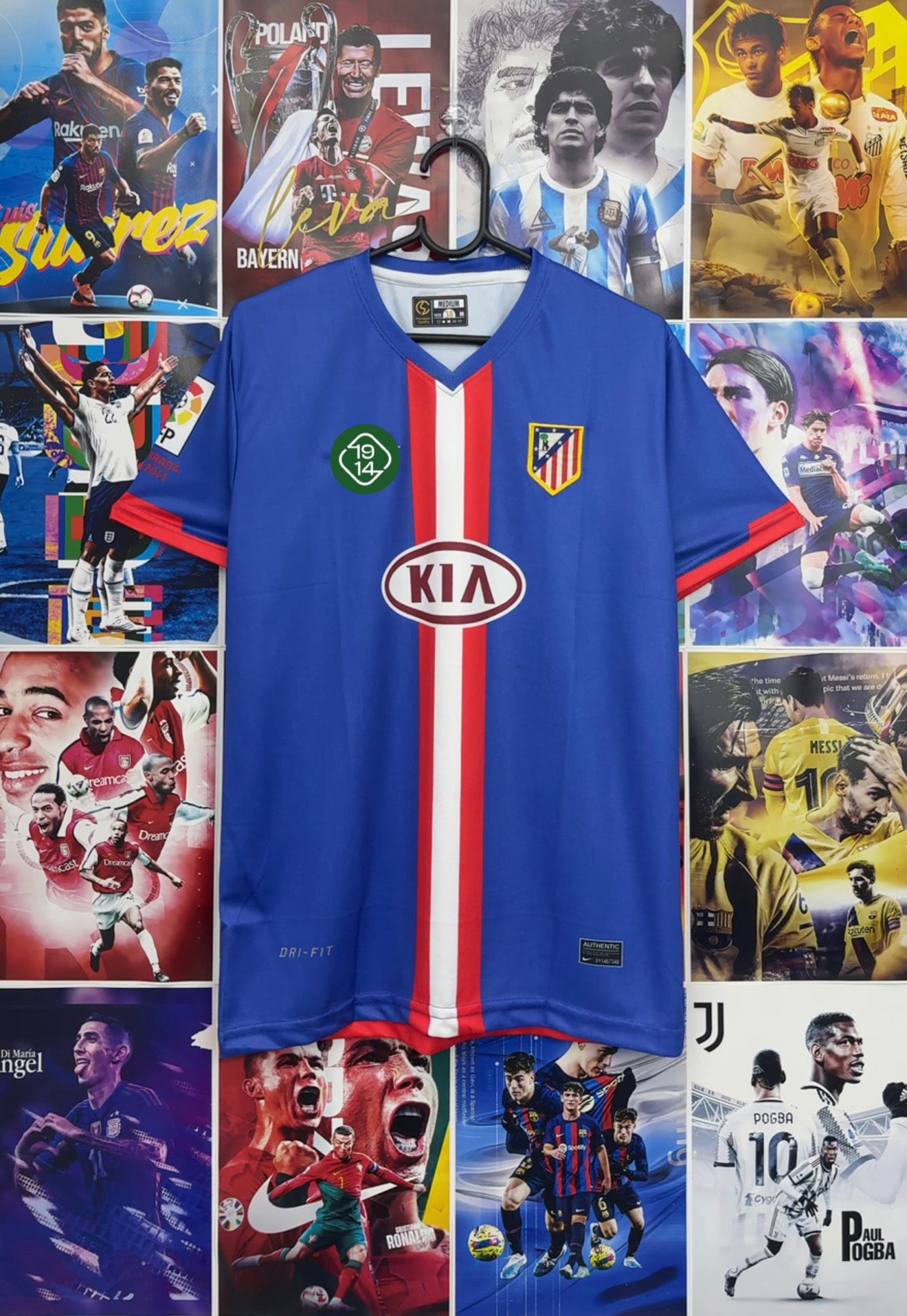 FORLAN ATHLETICO MADRID 10-11 AWAY KIT