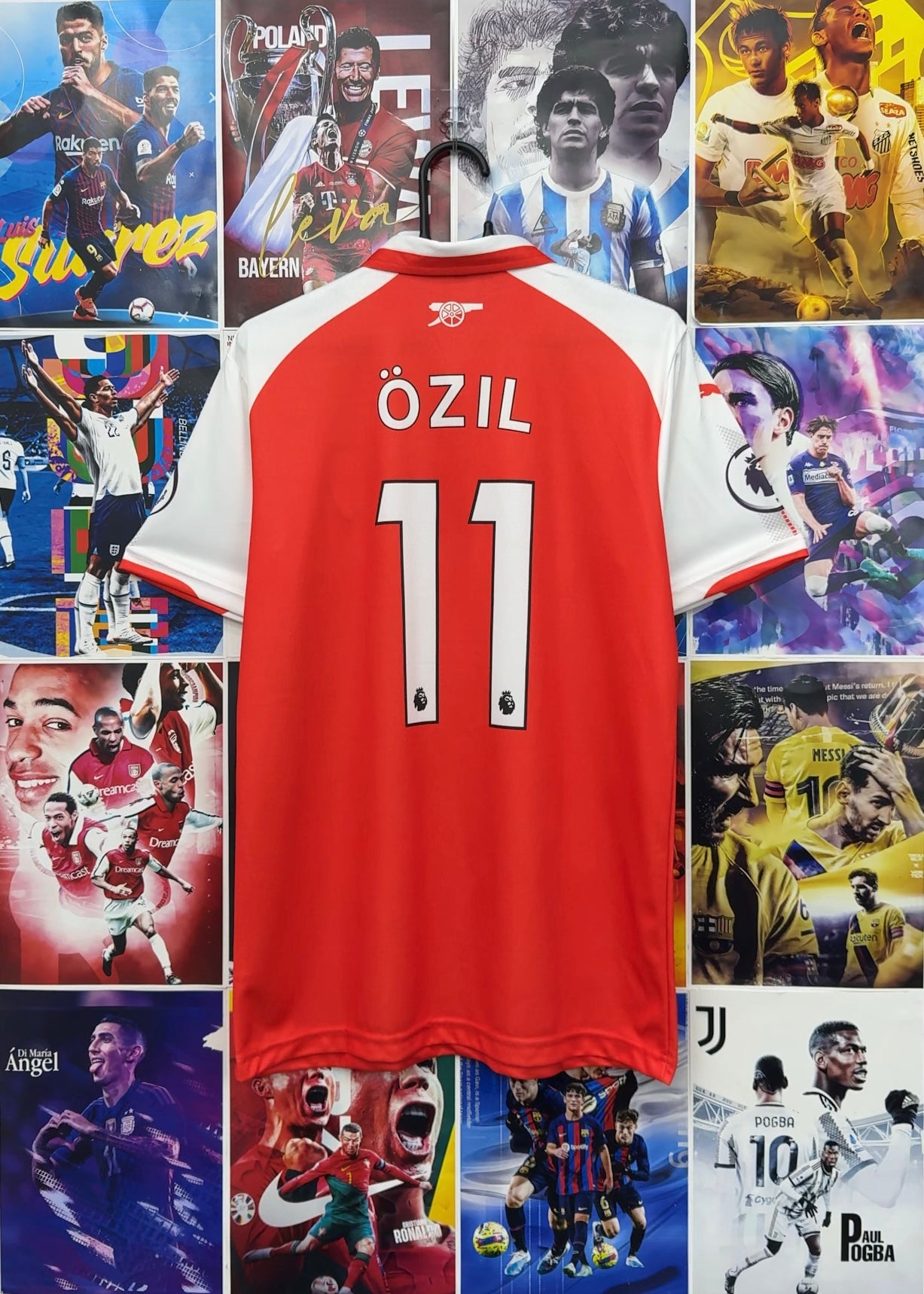 OZIL ARSENAL 17-18 HOME KIT