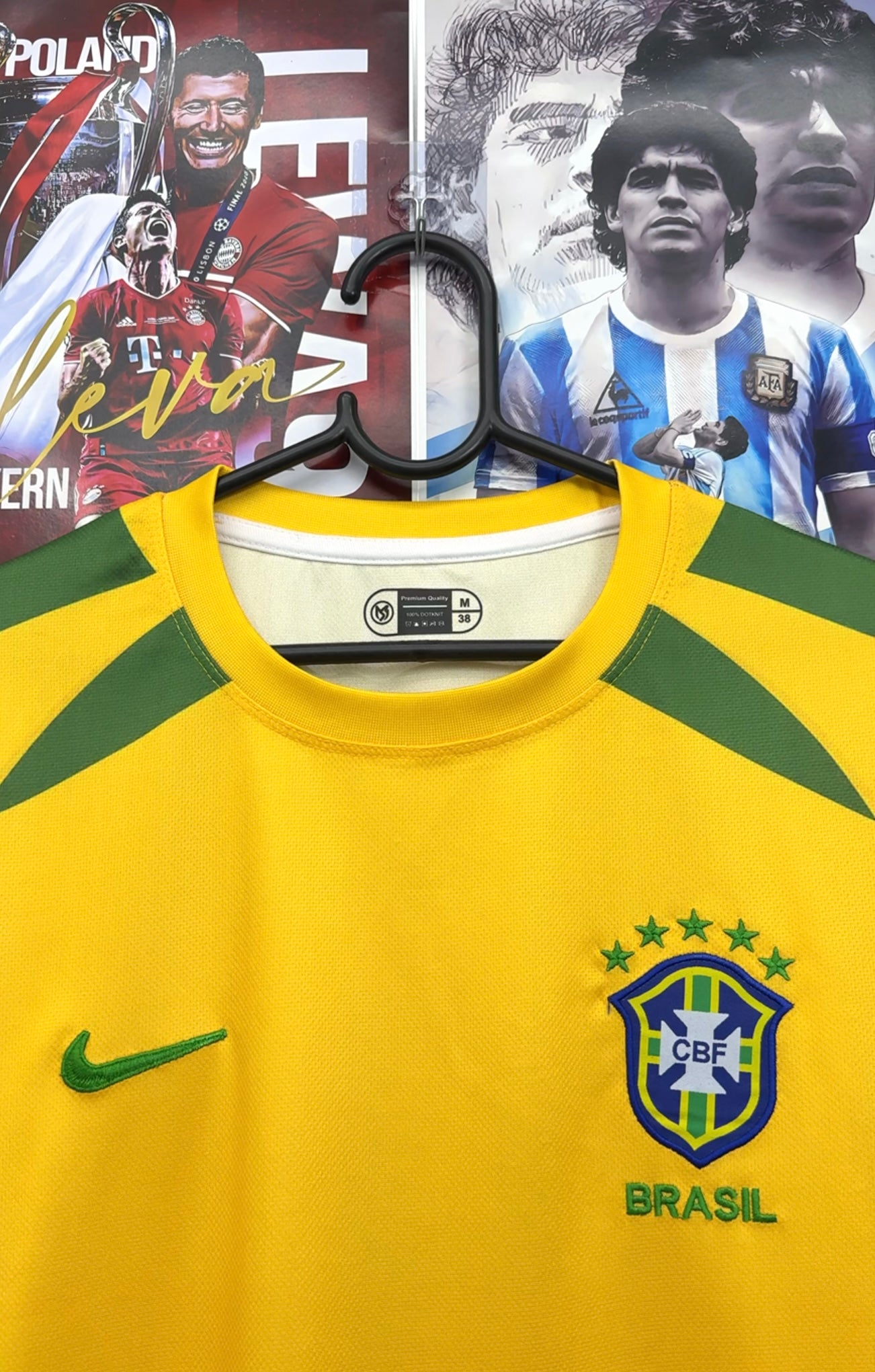 RONALDO BRAZIL 2002 HOME KIT