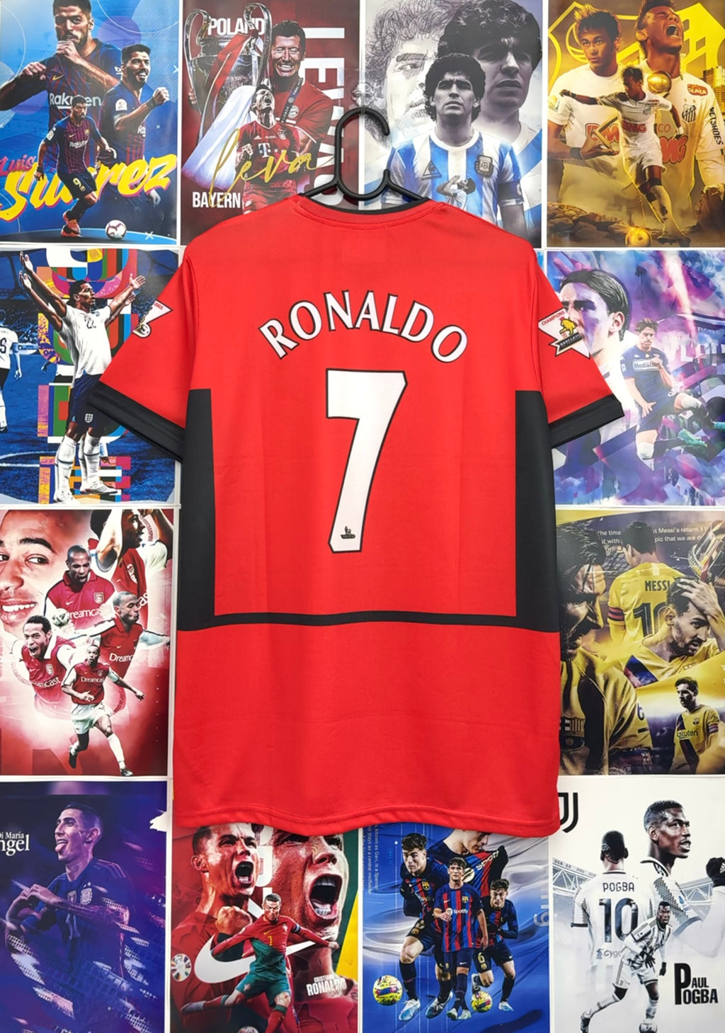 RONALDO MAN UNITED 03-04 HOME KIT