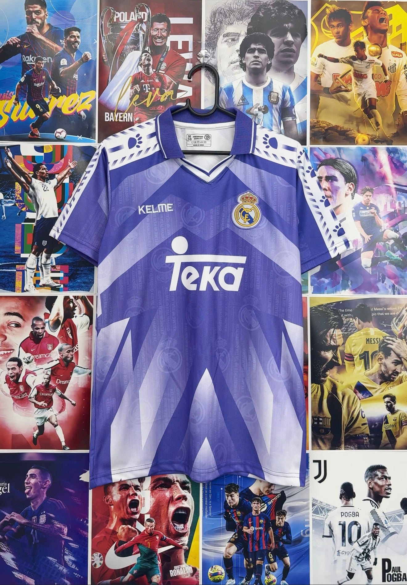 CARLOS REAL MADRID 97-98 AWAY KIT