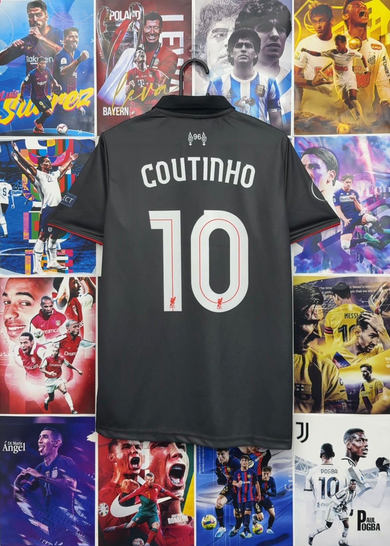 COUTINHO LIVERPOOL 15-16 THIRD KIT