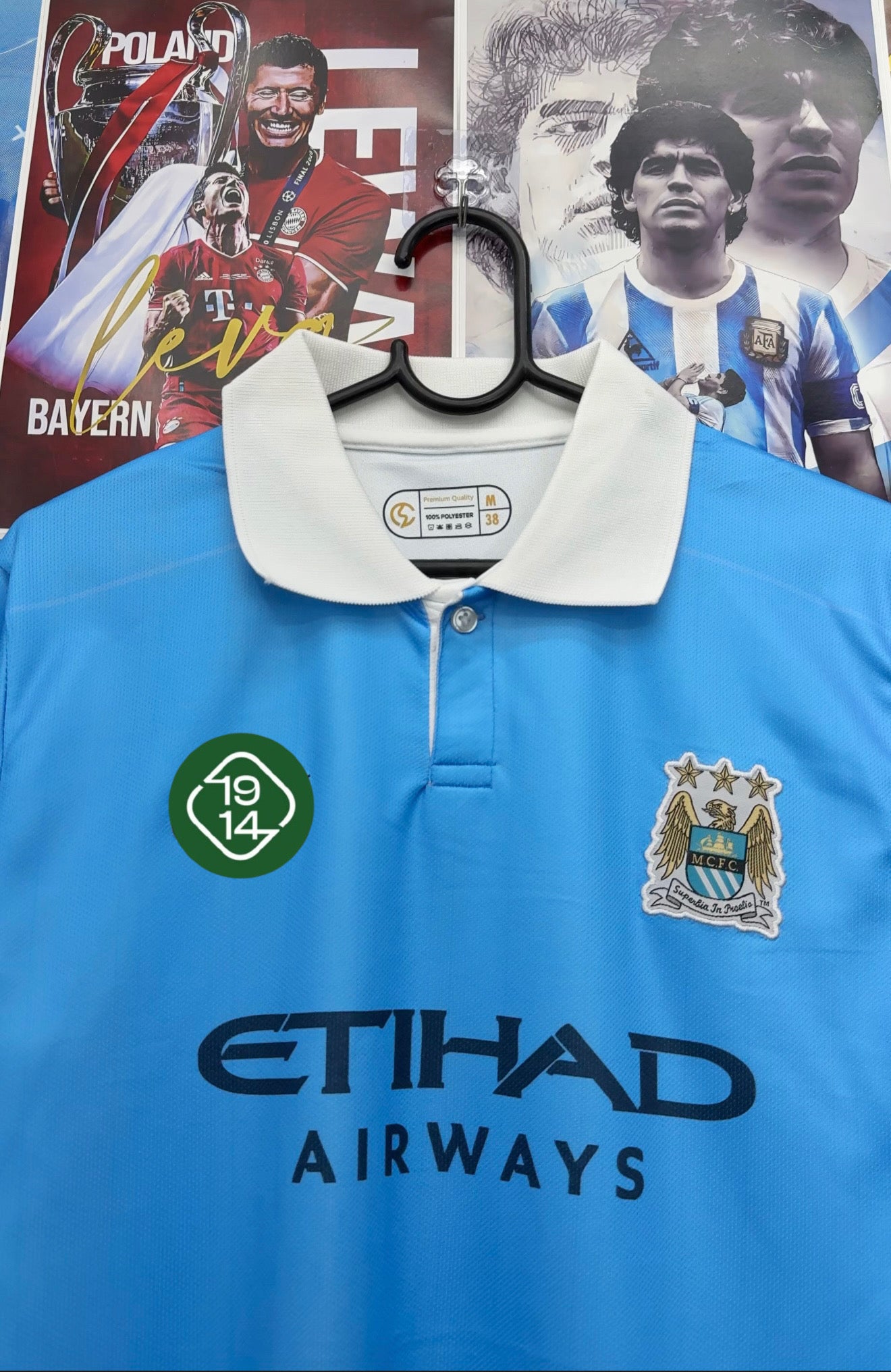 AGUERO MANCITY 15-16 HOME KIT