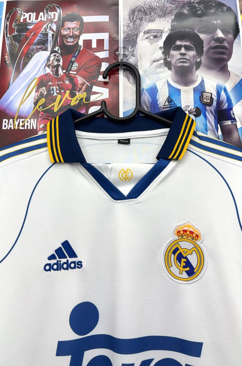 CARLOS REAL MADRID 99-00 HOME KIT