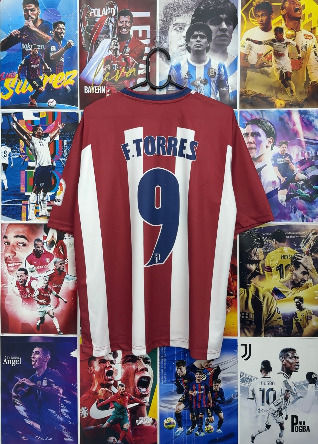 TORRES ATHLETICO MADRID 14-15 HOME OVERSIZED KIT